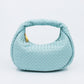 2023 spring new woven handbag women's fashion croissant large-capacity soft cowhide hand bag in stock