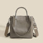 Soft leather women's bag 2023 autumn trend new fashion simple large-capacity bucket bag shoulder crossbody handbag