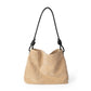 Autumn and winter new niche design 2022 bag women's suede plush shoulder bag Korean style contrasting matte texture bag