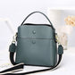 Bucket bag genuine leather women's bag large capacity new handbag bag casual versatile one-shoulder crossbody bag women's versatile 6098