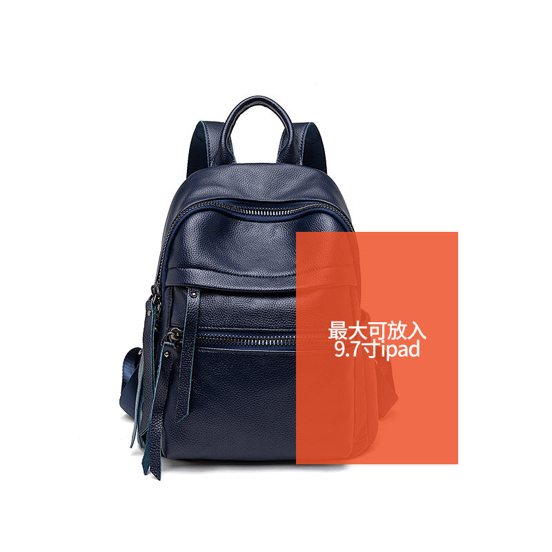 2023 winter new high-end textured and simple women's backpack trendy and fashionable Korean style backpack