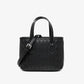 Factory small bag 2023 new mini tote bag portable vegetable basket women's bag casual soft leather shoulder crossbody bag