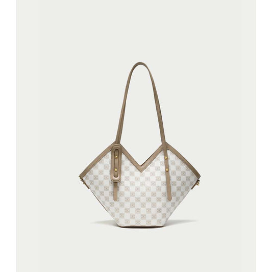 2023 new summer checkerboard letter handbag love tote bag commuter bag high-end one-shoulder diagonal large bag