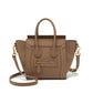 2023 new niche high-end women's bag litchi texture handbag large capacity wing bag shoulder crossbody bag