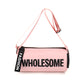 2023 new Japanese Oxford cloth bag cylindrical bag letter sports fashion student lightweight crossbody bag