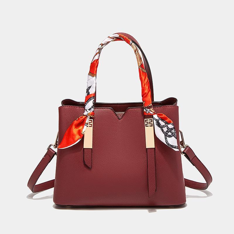 Wedding bag for women 2022 new style mother-in-law wedding handbag for middle-aged mother-in-law burgundy bridal bag