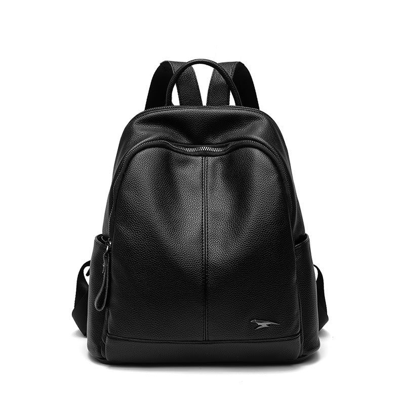 2023 winter new high-end textured and simple women's backpack trendy and fashionable Korean style backpack