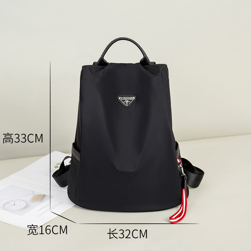 Ready stock wholesale Oxford cloth backpack women's large capacity 2023 new fashion lightweight anti-theft women's travel backpack