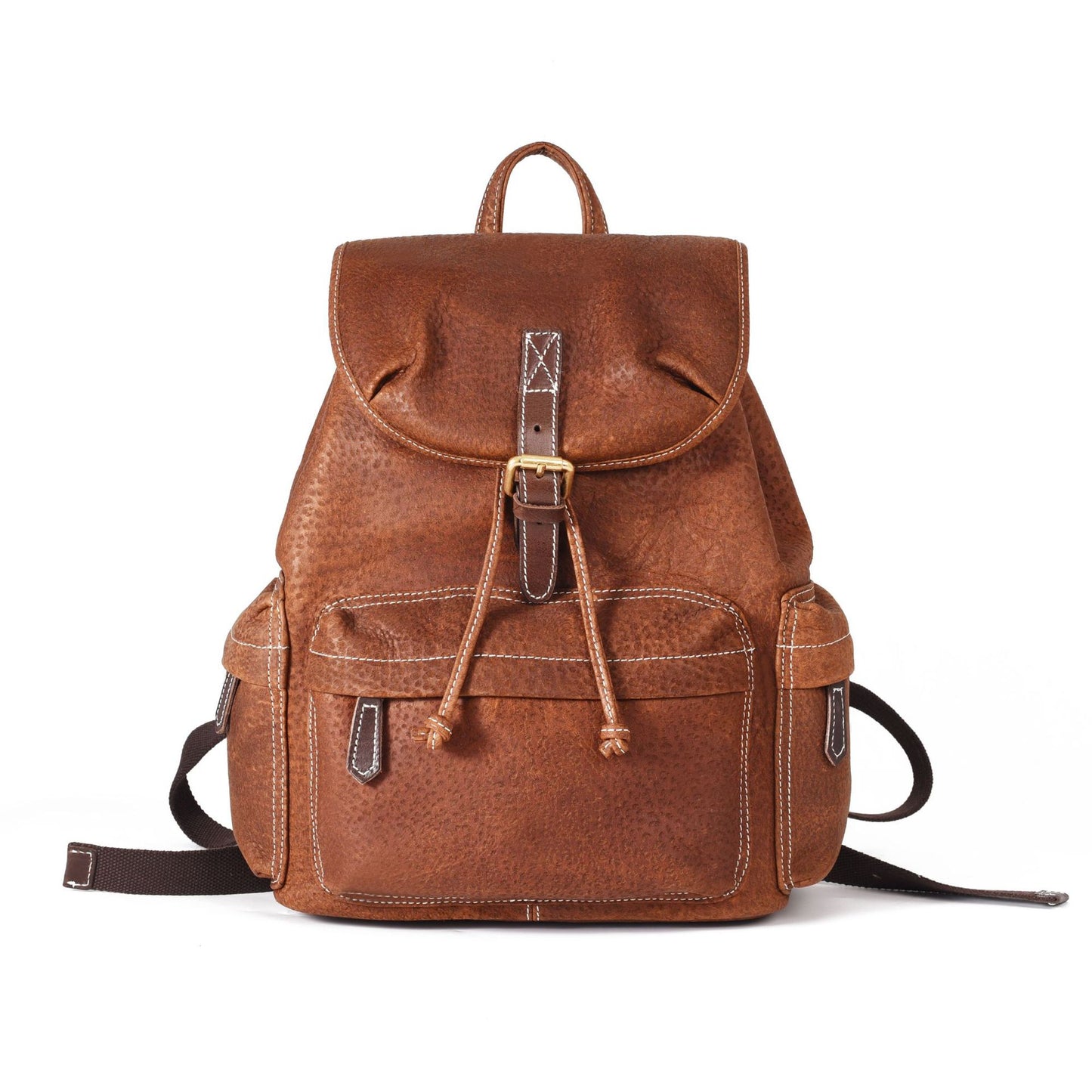 European and American genuine leather backpacks for men and women, large backpacks, vegetable tanned leather backpacks, cowhide travel bags, casual retro handmade cowhide