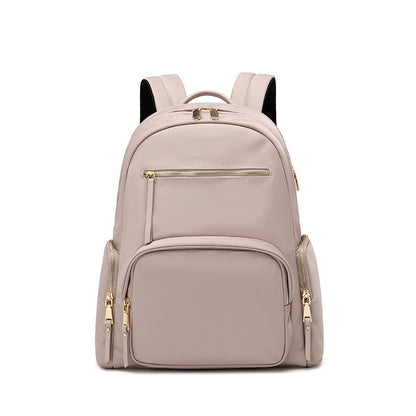 Backpack Women 2023 New Oxford Cloth Computer Waterproof Backpack Fashion Commuting Travel Bag Casual Student School Bag