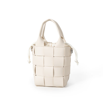 Original niche Dongdaemun bag for women, fashionable and versatile high-end hand-woven bucket bag, shoulder crossbody bag