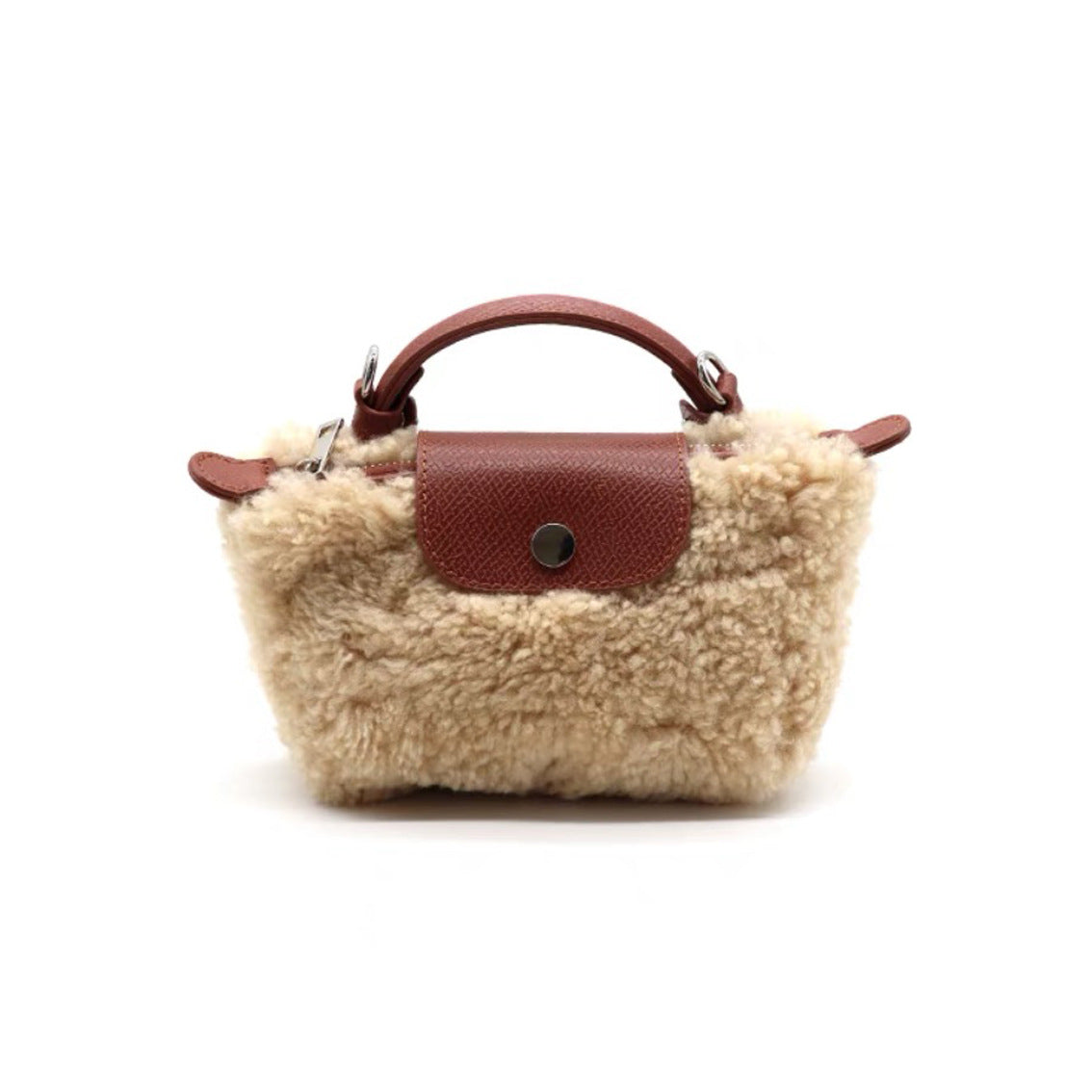 2023 new autumn and winter lamb wool bag plush bag plush bag shoulder crossbody handbag