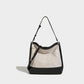 2023 new autumn style niche distressed simple versatile fashionable casual commuting one-shoulder crossbody bag tote bag