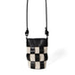 Bags for women 2022 new Korean niche design single shoulder crossbody bag trendy stitching checkerboard plaid bucket bag