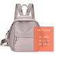 2023 New Waterproof Oxford Cloth Backpack Women's Korean Style Trendy Daily Shopping Small Backpack Simple Fashion Canvas Bag