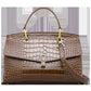 Pearl fish skin pattern shell bag 2023 new genuine leather women's bag ladies handbag women's bag large capacity trendy