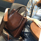 Cowhide large bag for women 2023 new shoulder bag hand-held crossbody bag for women genuine leather women's bag high-end European and American cross-border