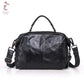 Genuine leather women's bag urban simple ladies crossbody bag soft top layer cowhide double zipper small square bag for women Guangzhou manufacturer