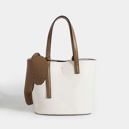 Niche elephant tote bag women's handbag niche design shoulder bag large capacity women's summer