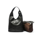 2023 New Simple Hot Tote Bag Large Capacity One-Shoulder Whole-Tree Paste Plant-Mixed Cow Leather Versatile Temperament Underarm Bag