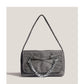 Summer fashionable commuter tote bag, versatile motorcycle, high-end chain armpit bag, soft leather cross-body handbag bag