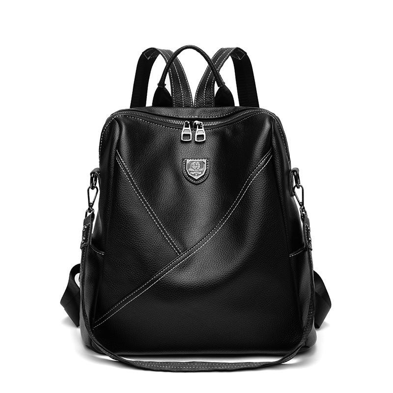 High-end genuine leather backpack for women 2022 new fashion trendy style women's backpack super hot soft leather bag