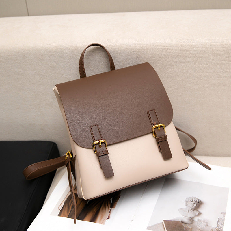 Cowhide Bags 2023 New Shell Bag Fashion Shoulder Handbag Women Genuine Leather Handbag Live Broadcast Internet Celebrity Crossbody Bag