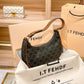 Underarm bag 2023 new style trendy spring and summer French niche moon bag single shoulder half-moon bag for women