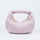 2023 spring new woven handbag women's fashion croissant large-capacity soft cowhide hand bag in stock