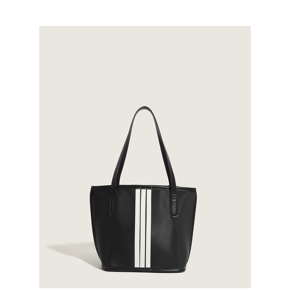 2023 new large-capacity bags are popular this year, commuter high-end tote bags, fashionable striped shoulder bags