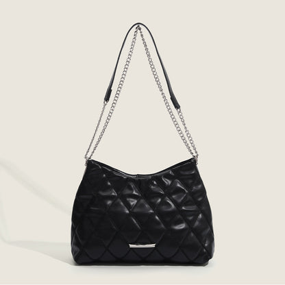 High-end texture 2023 new summer women's bag, fashionable and versatile rhombus chain quilted shoulder crossbody bag