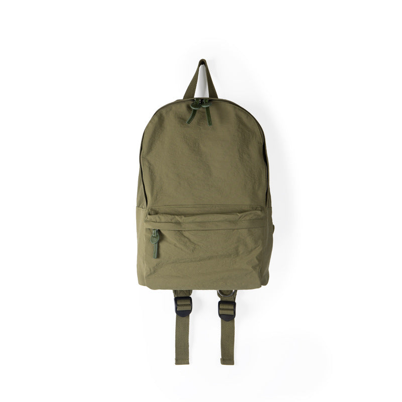 2023 new Japanese niche design ins style lightweight nylon large-capacity backpack casual travel backpack for women