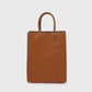 2023 New Retro Simple Practical Large Capacity Tote Bag First Layer Cow Leather Shopping Bag Kraft Paper Handbag Women