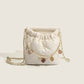 High-end texture bucket bag for women summer 2023 new niche design fashionable versatile chain shoulder crossbody bag