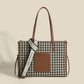 Checkerboard diamond shoulder bag new style 2023 autumn and winter tote bag fashion armpit large bag casual large capacity