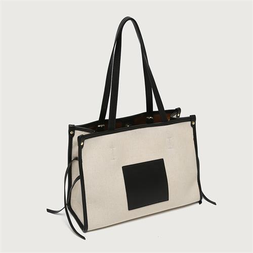 Large bag women's summer niche second-hand bag 2023 Korean version large-capacity women's shoulder bag color matching water