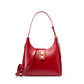 Tote bag 2023 new versatile shoulder bag genuine leather retro baguette bag armpit bag crescent bag