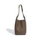 Niche design armpit shoulder bag, first-layer cowhide, high-end, simple solid color tote bag, versatile for commuting, large capacity