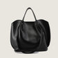 High-end pleated women's bag, niche design, large capacity, casual commuting tote bag, versatile textured shoulder handbag