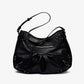 Trendy brand women's bag 2023 new motorcycle bag armpit bag rivet tassel three-in-one pleated bag one-shoulder crossbody bag